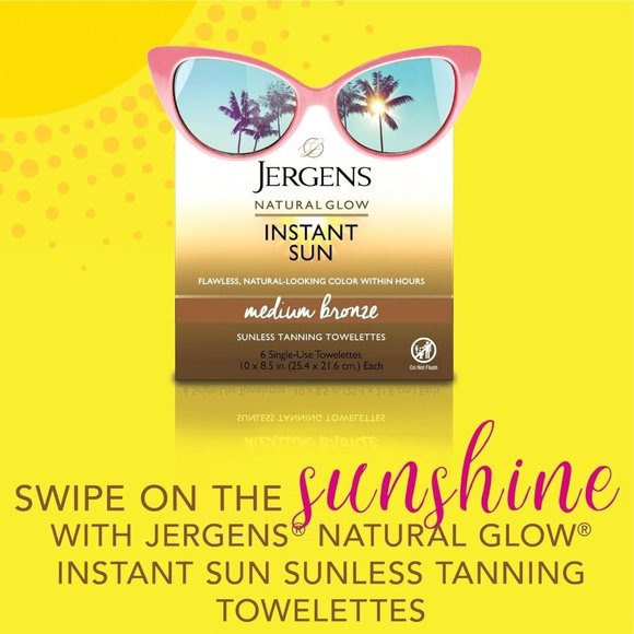 Jergens Bath & Body Jergens Natural Glow Instant Sun Medium Bronze